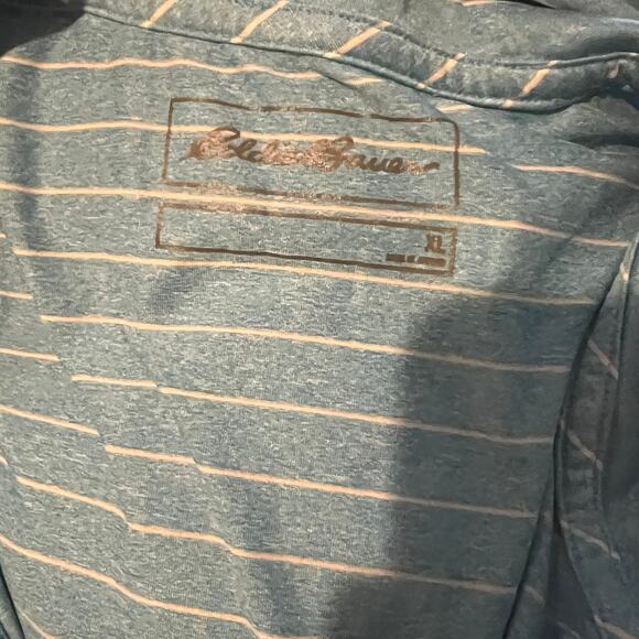 Eddie Bauer Blue Polo Shirt Men's Size XL - Picture 10 of 11